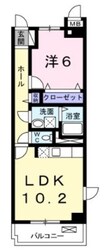 エスポワールつきみ野の物件間取画像